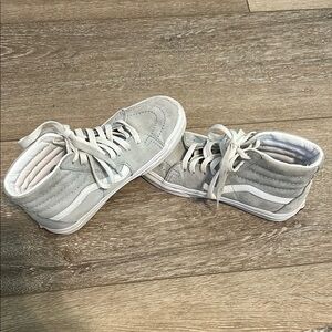 VANs Sage Green/Gray SK8-Hi Sentry High-Top Sneakers M 3.5 W 5